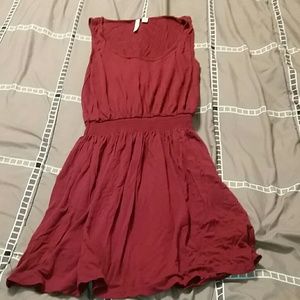 Rusty red dress